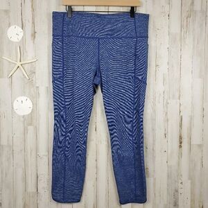Athleta Workout Leggings Blue Size XLT